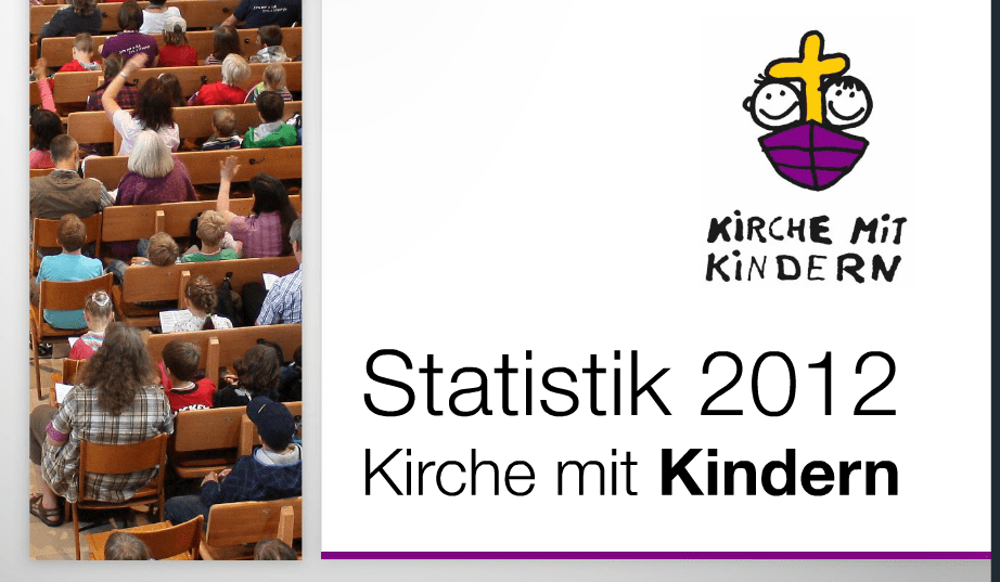 Kinderkirche-Statistik 2012