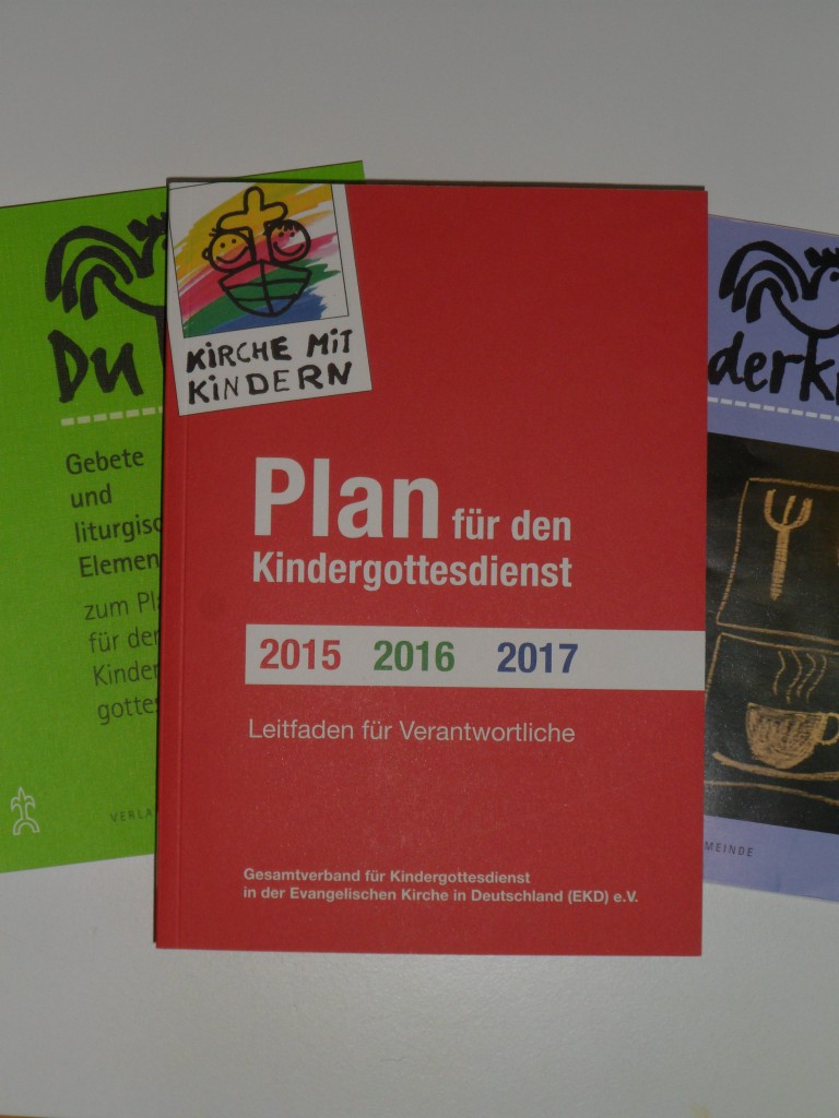 Der Plan für den Kindergottesdienst 2015/2016/2017