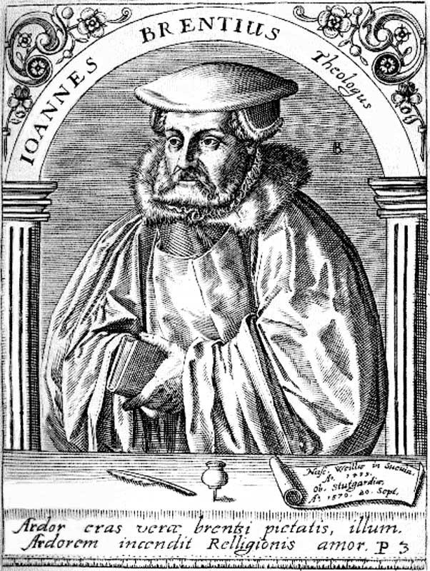 11.30 – 12.30 Uhr // Johannes Brenz (1499-1570)