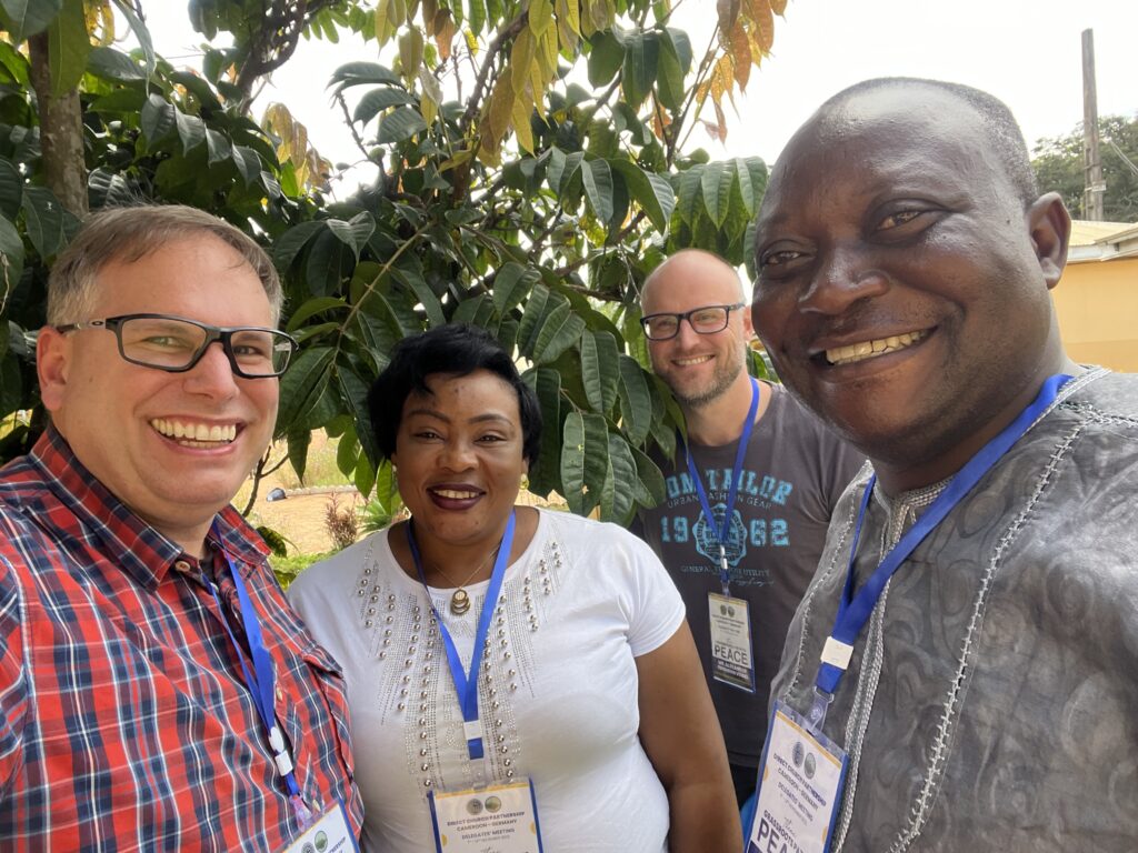 Gäste aus Kamerun im Klimaschloss
